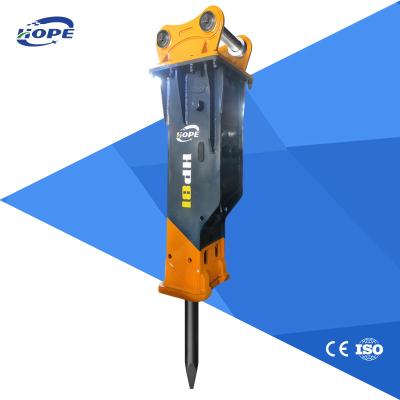 China Yantai Hope Hydraulische Breaker 140 mm Chisel Diameter en 3030 mm totale lengte voor zware toepassingen Te koop