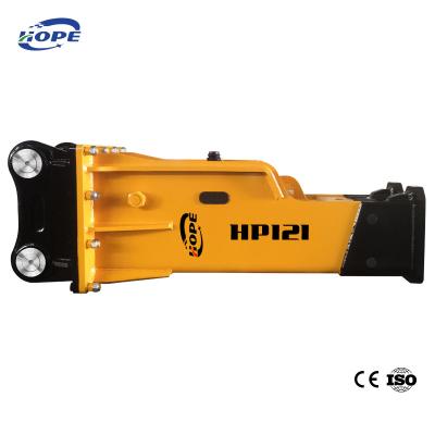 China 20CrMoA Body Excavator Hydraulische Breaker 250-270 Bar Werkdruk voor zware sloop Te koop