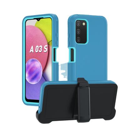 China Shockproof Shockproof 3In1 Cellphone Case Belt Clip Heavy Duty Defender Case For Iphone 15 Case for sale