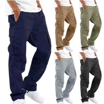 China Breathable Shapershark Factory Mens Slim Fit Men Pockets Decoration Elastic Men Cargo Pants Quick Dry Cargo Pants hip hop cargo pants for sale