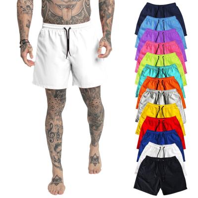 China Anti-wrinkle Shapershark factory Men Lightweight Mesh Running Bodybuilding Shorts Mens Gym Shorts 2 inch Athletic Gym Workout Shorts for sale