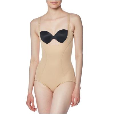 China Anti-Bacterial Shapershark Factory Bodysuit Compression Tummy Control Slim Hip Enhance Post Surgery Bodysuit Shapewear Bodyshaper for Woman for sale