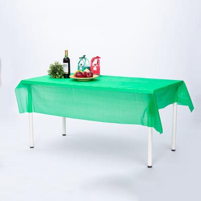 China Green Disposable Table Covers 54x72