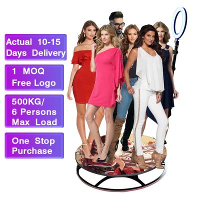 China Party Shipping 360 Door To Door Photo Booth RGB Lighting Camera Spinner Photobooth Machine 360 Photo Booth for sale