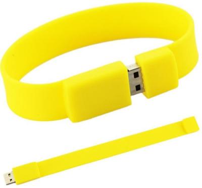 China Hot 2021 Sales Data Saving Fast Speed Business Executive Gift USB Drive Promotional Flash Wristband Wristband Flash USB Drive With Custom Logo for sale