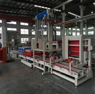 China High Speed Automatic Food Carton Palletizer Machine For Drinks for sale
