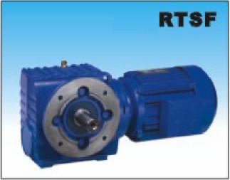 China RTSF Helica-Worm Geared Motor en venta