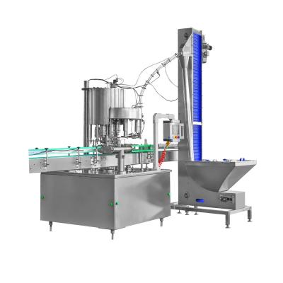 China 200BPM Automatic High Speed Food Transfer Rotary Screw Capping Machine for sale