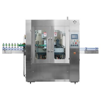 China Food Water Bottle Labeling Machine High Speed Roll-fed Rotary OPP Automatic Hot Melt Glue Labeling Machine for sale