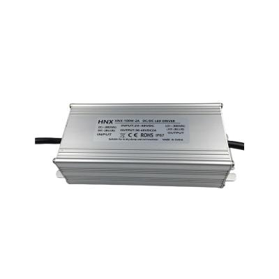 China Factory price DC TO DC led driver120W power supply DC24V 36V 48V input sun energy street lamp for ship light HNX-120DC for sale