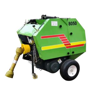 China Mini Round Hay Baler Machine Agriculture Implement with Tractor for Farm Use for sale