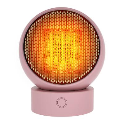 China Hotel Hehong 1000w Mute Electric Heater Portable Small Desktop Safe Ptc 2S Speed Heat Wholesale Manufacturers for sale