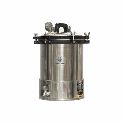 China Portable Pressure Steam Sterilizer Autoclave Machine For Hospital Electric Or LPG Heated for sale