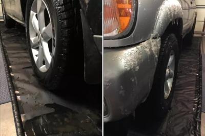 China Repair Shops Cleaning Cars Easy To Customize Size Garage Mat For Washing Your Car for sale
