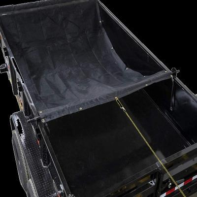 China PVC 18oz 22oz Anti UV Rays Mesh Tarp For Dump Truck Delivery for sale
