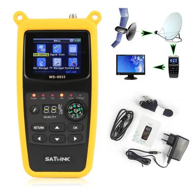 China Original Satlink WS-6933 DVB-S2 FTA C&KU Band WS6933 Satlink 6933 Satellite Finder Meter SATLINK WS-6933 WS-6933 for sale
