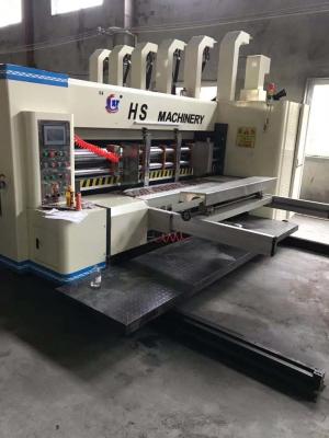 China Flexo Carton Printing Die Cutting Machine Slotting High Speed for sale