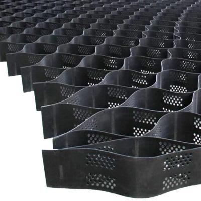 China 14.2kN/m Geocell met textuur 25kN/m Treksterkte Slopbescherming Te koop