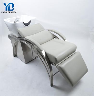 China Super Comfortable Factory Direct Shampoo Backwash Unit Bowl And Chair Shampoo High Quality Bed for sale