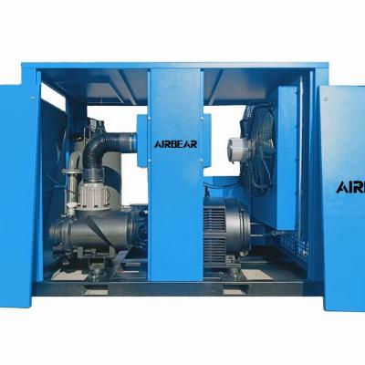 China 8bar 55kw Lubricated Direct Driven Variable Speed Screw Permanent Magnet Air Compressor for sale