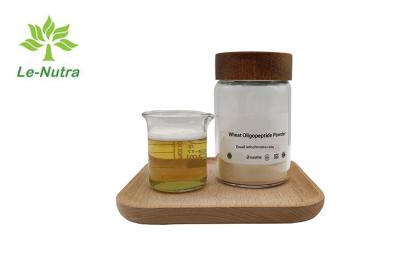 중국 Water Soluble Vegan 80% 85% Wheat Oligopeptide Powder For Hair 판매용