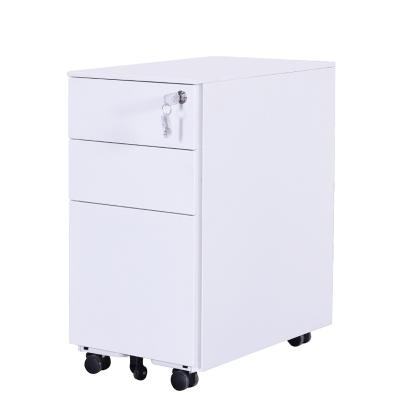 China Youye Office Furniture Modern Steel Furniture 3 Drawer Metal Mobile Hanging Filling Cabinet for sale