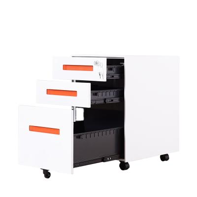China Modern Commercial Movable Storage Drawer Filing Cupboard Office Cabinet Steel Office Furniture for sale