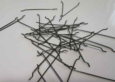 China Carbon Loose Hooked Ends Steel Fiber 0.5mm Diameter 25mm Length for sale