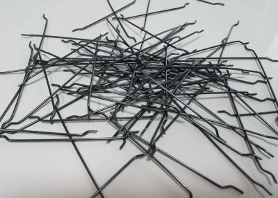China 6mm-60mm Hooked Ends Steel Fiber High Carbon Steel For Pavement for sale