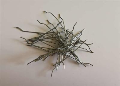 China Construction Hooked Ends Steel Fiber Smooth Surface 1000-1100Mpa Tensile Strength for sale