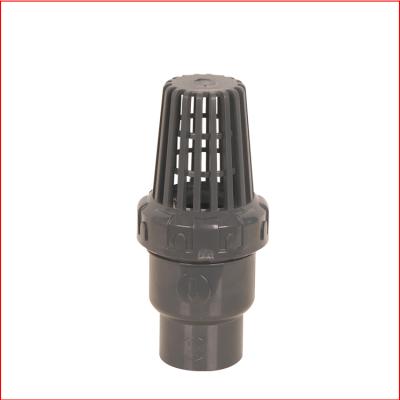 China Good Price Factory Manufacturing All Available Size 6 PVC Plastic Foot Valve 2