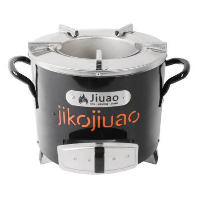 China Jikojiuao Africa Nigeria Windproof 3.5 KG Small Charcoal Cooking Stove Stainless Steel for sale
