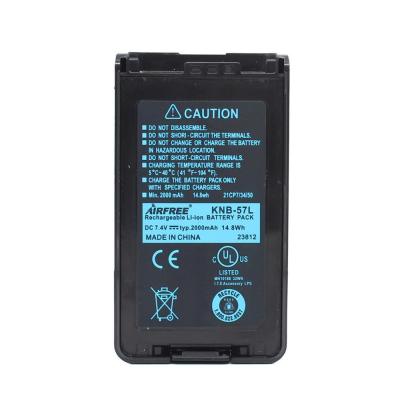 China Walkie Talkie KNB-24L KNB-57L Li-ion Battery 2000mAh For TK-2140 3140 TK-2160 TK-3160 NX-220 for sale