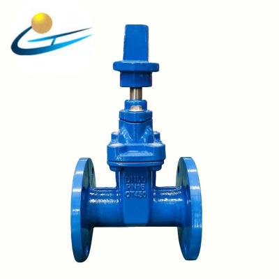 China General 2 Inch DN 50 Square Nut Operation Resilient Seated Ductile Iron Gate Valve Cast Iron Groundwater Gate Valve for sale