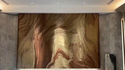 中国 贅沢店内装飾用 銅線壁カバー 販売のため