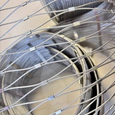 中国 繊維の柔軟なケーブルワイヤロープ網 ステンレス鋼 316 販売のため