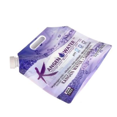 China Foldable Liquid Packaging Bag Plastic Material 5L For Camping for sale