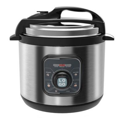 China RV YBD80H Metal pressure cooker 220V 8L 70KPA 5in1 Mechanical Household electric pressure cookers stainless steel for sale