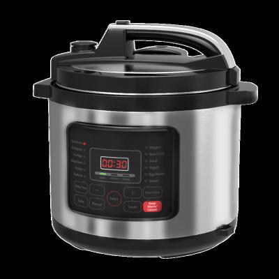 China Outdoor YBW60LH Metal pressure cooker PTFE 12in1 Intelligent Commercial silver crest pressure cooker for sale