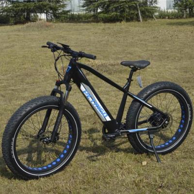 China PETRIGO Aluminum Alloy 26 Inch Electric Snow Bike With New Design Hidden Battery Fat Tire High Speed E-Bike Mountain Electric Bicycle for sale