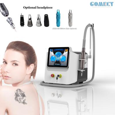 China Desktop Picosecond Laser Machine 755nm 1064nm 532nm 1320nm For Carbon Peeling for sale