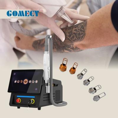 China Portable 1064nm Pico Laser Tattoo Removal Machine with LCD Touch Screen Q-switched Clinical Korea for sale