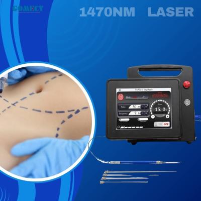 China Professional Laser Lipo Machine Lipolysis Endolaser 980nm 1470nm Endo Face Lifting Laser Machine for sale