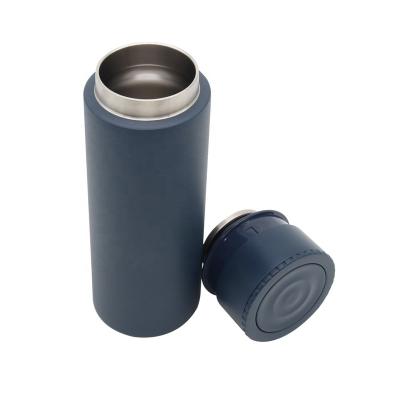China Sustainable SUNTQ New Arrival 400ml ODM Bpa Free Stainless Steel Insulated Vacuum Water Bottles Lock Lid for Kids with Press Button for sale