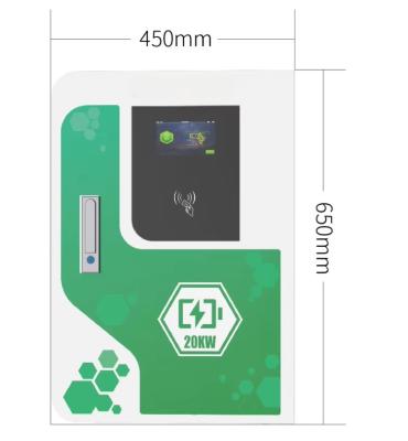China 20KW Home Ev Dc Charger Station Fast Dc Charger Single Phase Electric Vehicle Charger for sale