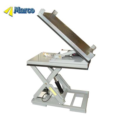 Κίνα Marco Customsized 40 βαθμούς κλίση παλέτα υδραυλικό ψαλίδι ανύψωσης τραπέζι αποθήκη γερανό προς πώληση