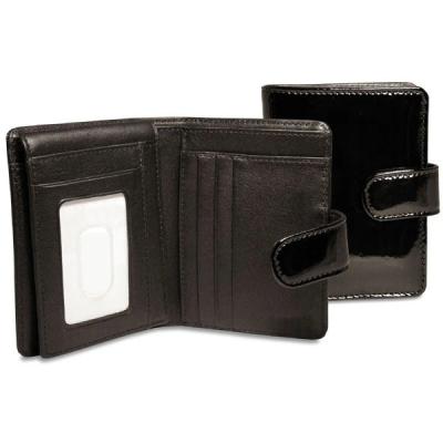 China Solid Short Genuine Leather Men's Triple Anti-theft Snap Closure Coin Wallet for sale