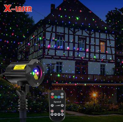 China -40 - 40â RGB IP65 Star Laser Shower Laser Light Projector Waterproof Chrismas Docation Light for sale