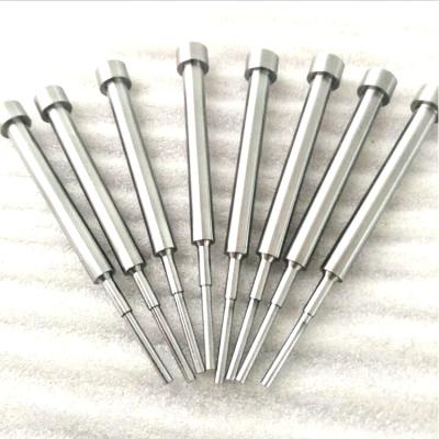 China EJECTOR SHOULDER NEEDLES TYPE Medical Life Sciences Syringe Mold Parts Injector Rod Mold Core Plastic Mold Cavity for sale