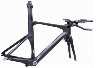 Κίνα Di2 συμβατό πλαίσιο 700C BSA/BB30 ποδηλάτων Triathlon άνθρακα για τον αγώνα TT του ποδηλάτου προς πώληση